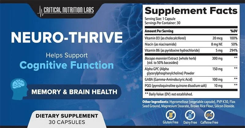 neurothrive label